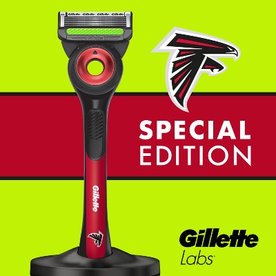 Gillette Labs Men's 5 Blade Reusable Razor - NFL Falcons