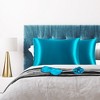 PiccoCasa Satin Enveloped Pillowcase with Eye Mask & Scrunchie 2 Pcs - 2 of 3