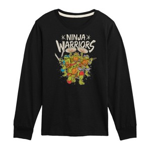Boys' - Teenage Mutant Ninja Turtles - Ninja Warriors Long Sleeve Graphic T-Shirt - 1 of 4