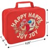 Ren And Stimpy Happy Happy Joy Joy Insulated Soft Sided Lunch Box - 2 of 4