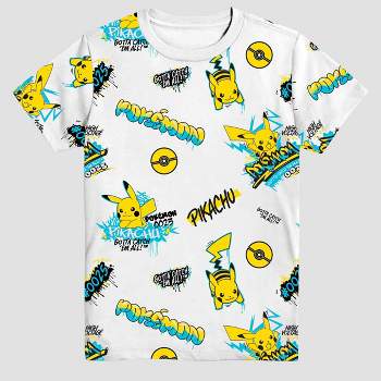 Boys' Pokémon Short Sleeve Graphic T-Shirt - White
