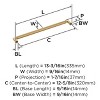 Amerock Balata Pull for Cabinets, Drawers, and Furniture - 3 of 4