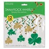 Beistle Shamrock Whirls, 17.5"-31", (24/Pkg) Multicolored - 2 of 2