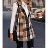 ITAFIT Plaid Sleeveless Vest - 2 of 4