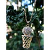 Ice City Men's Basketball Hoop Pendant Necklace, 24 Inch Chain - 3 of 4
