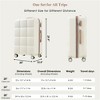 BEAFUP 4-Piece Hard Shell Luggage Set with Spinner Wheels and USB Port - 20",Expandable ABS Durable with Travel Bag,Cup Holder - 3 of 4