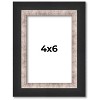 PosterPalooza | Photo Size Simple Silver Picture Frame - UV Acrylic, Foam Board Backing, Hanging Hardware - 2 of 4