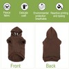 Unique Bargains Winter Spring Fall Dog Hooded Sweatshirt - 4 of 4
