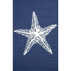 Nuloom Hand Hooked Marine Indoor/ Outdoor Area Rug, 2' x 4', Blue - 2 of 4