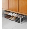 Yamazaki Home - Stackable Shoe Rack (7" H) - Steel - Black - 3 of 4