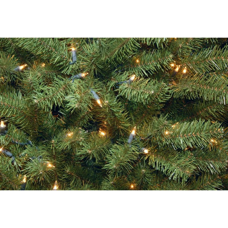 National Tree Company 7.5' Pre-Lit Artificial Full Christmas Tree, Green, North Valley Spruce, Dual Color LED Lights, 3 of 6