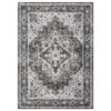 Area Rugs for Living Room Bedroom Washable Vintage Distressed Print Pattern Medallion Carpet Non-Slip Low Pile Rug - 3 of 4