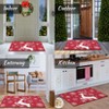 Chrismas Rug for Livine Room Bedroom Dining Room Non Slip Washable Xmas Rug Low Pile - 4 of 4