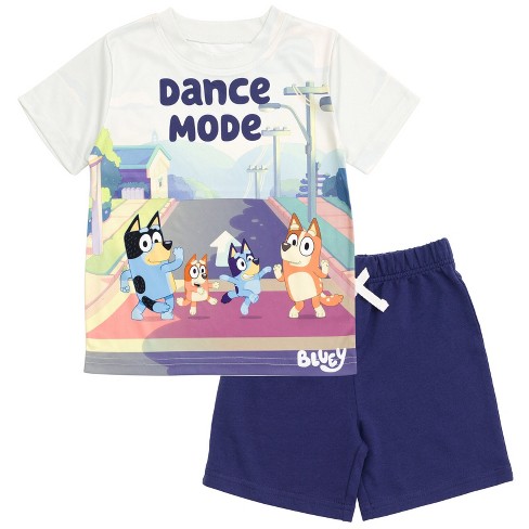 Bluey Bingo Girls T-Shirt and Leggings Outfit Set Toddler to Big Kid :  : Fashion