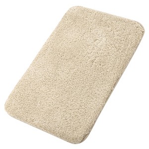 PiccoCasa Plush Shaggy Non-Slip Bath Mat Thick Bathroom Rug Show Door Mat Carpet - 1 of 4