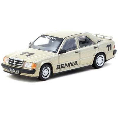 Mercedes-Benz 190 E 2.3-16 #11 Ayrton Senna Winner "Race of Champions" (1984) "Global64" 1/64 Diecast Model by Tarmac Works