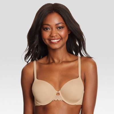 Maidenform Women's Custom Lift Natural Boost Demi Bra 9428 - Beige