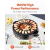 VEVOR Hot Pot with Grill, 1800W 2-in-1 Electric Smokeless Grill and Hot Pot, Korean BBQ Shabu Shabu Hotpot, for 2-8 People Family Dining, Black - 3 of 4