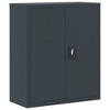 vidaXL File Cabinet Anthracite 35.4 in.x15.7 in.x41.3 in. Steel - 2 of 4