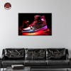 Notoriart Flaming Hot Sneaker II Wall Art Framed - 2 of 4