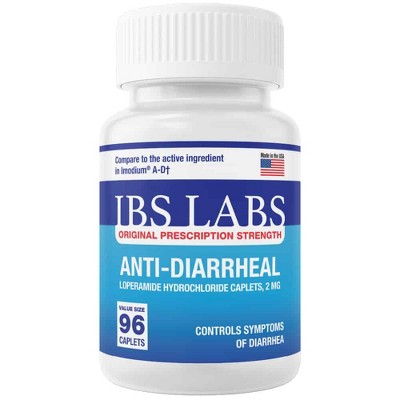 Anti-Diarrheal Loperamide HCl 2 mg Caplets 96ct