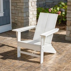Deluxe Realcomfort Adirondack Chair Gray Adams Manufacturing