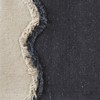 Saro Lifestyle Squiggle Fringed Table Runner, 16"x72", Black - 3 of 4