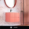 Citiscape Modern Bathroom Vanity with Textured Drawer Fronts - 2 of 4