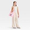 Girls' Paperbag Waist Gauze Pants - Cat & Jack™ - 3 of 3