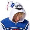 Ghostbusters Men's Hooded Fleece One Piece Union Suit Costume Pajama - 2 of 4