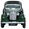 Jaguar SS RHD (Right Hand Drive) Suede Green with Black Top 1/148 (N) Scale Diecast Model Car by Oxford Diecast - 4 of 4
