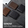 Paaaawaters Mens Genuine Leather Bifold RFID Blocking Wallet with 14 Card Slots - 4 of 4