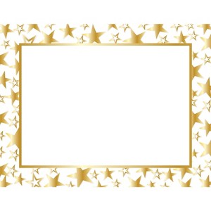 Great Papers Certificates 8.5" x 11" Gold and White 50/Pack (2014025) - 1 of 3