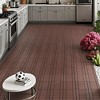 Chic Crate H-Style 44Pcs 12" Balcony Deck Tiles – DIY Interlocking | Red Brown | Indoor/Outdoor | Quick Install - 2 of 4