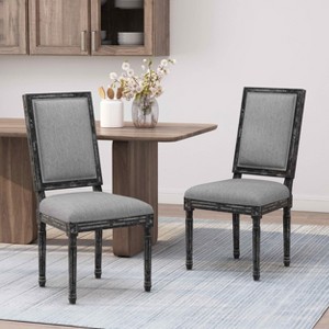 MAYEERTY Classic Dining Chair, Sturdy Frame Comfortable Seat, Dining Room Seating - 1 of 4