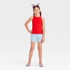 Girls' Ribbed Tank Top - Cat & Jack™ - 3 of 3