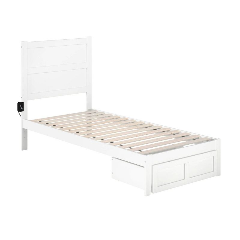 Noho Bed with Foot Drawer - AFI, 4 of 10