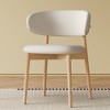 ORRD Mid-Century Modern Dining Chairs Set of 2, Natural Ash Wood Chairs for Kitchen & Dining Room - 4 of 4