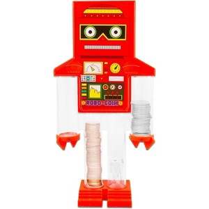 Bendon Robo-Coin Sorting Bank - Plastic Mechanical Coin Sorting Bank, Ages 5+, Stacking and Sorting Toys - 1 of 1