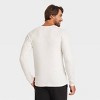 Hanes Premium Men's Henley Pajama Shirt - 2 of 2