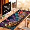 2pc Mushroom Large Gaming Mouse Pad E-Sports Office Keyboard Pad Computer Mouse Non-Slip Computer Mat Gift For Teen/Boyfriend - 4 of 4