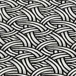 black and white