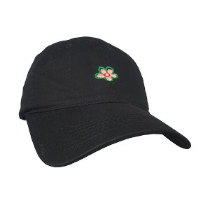 Anna-Kaci Women's Flower Embroidered Baseball Cap Low Bun Soft Cotton Trucker Hat - 1 of 4