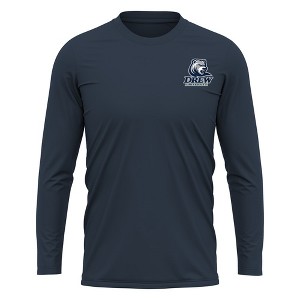Drew University Adult Sport Long Sleeve Left Chest Logo, Black - 1 of 4