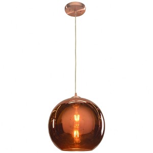 Access Lighting Glow 1 - Light Pendant in  Brushed Copper - 1 of 2
