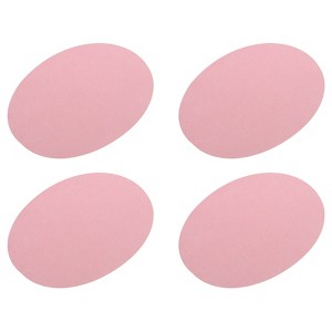 Unique Bargains Oval Elbow Knee Iron-on Repair Patches for Clothing 4 Pcs - 1 of 4