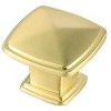 Elegant Lighting Marcel 1.2Inch Brushed Gold Square Knob Multipack (Set of 10) - 4 of 4
