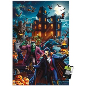 Trends International PD Moreno - Halloween Monsters Unframed Wall Poster Prints - 1 of 4