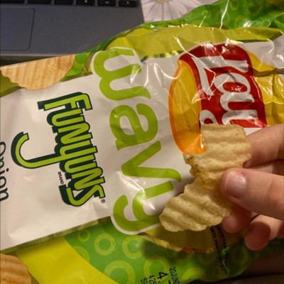 Lays Wavy Funyuns Onion - 7.5oz : Target