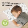 KeaBabies Buddy Toddler Pillow with Pillowcase, 10x18 Buddy Pillow for Toddler, Soft Kids Pillow for Sleeping, Travel, Age 2-5 - 2 of 4